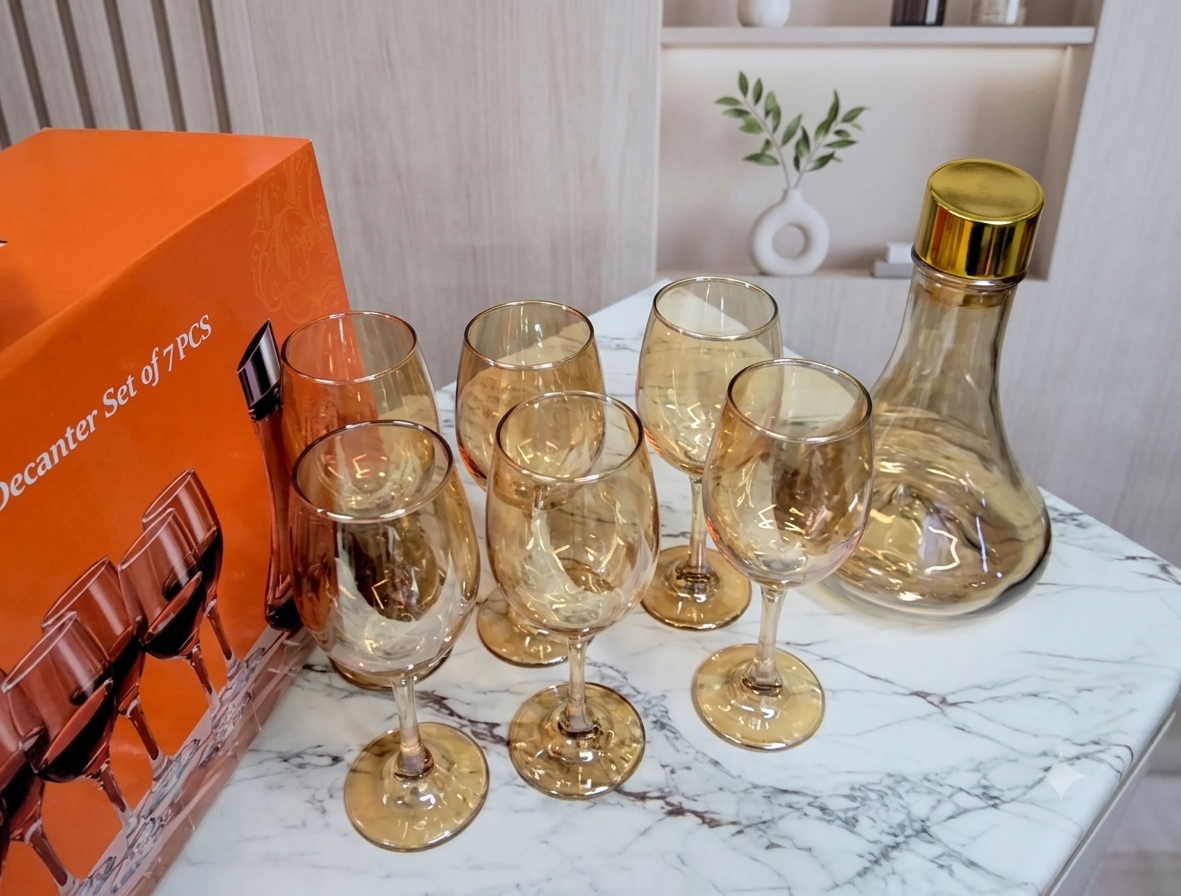 Imperial Amber 7-Piece Set