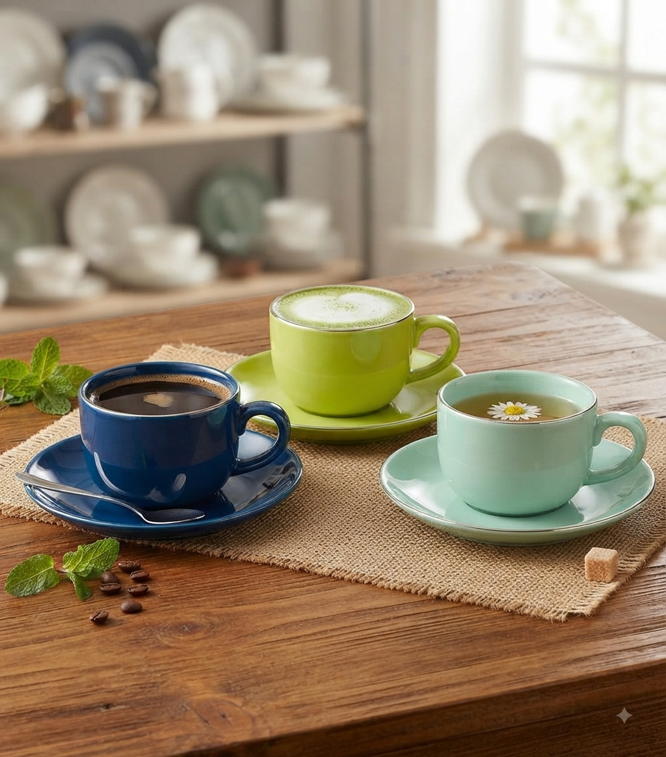 Ceramic Cup Set 3pcs
