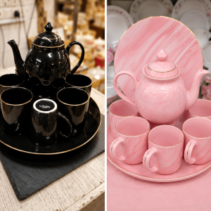 Premium Royal Siramik Tea SET -8 PEACES